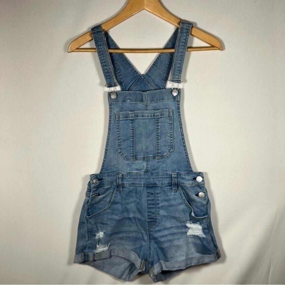 PACSUN‎ Denim Overall Shorts Size 27